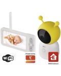 Видео бебефон Emos - GoSmart, IP-500 GUARD/H4052, Wi-Fi, бял - 8t
