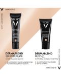 Vichy Dermablend 3D Коригиращ фон дьо тен, №25 Nude, SPF25, 30 ml - 4t