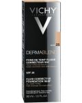 Vichy Dermablend Коригиращ фон дьо тен флуид, №25 Nude, SPF 35, 30 ml - 2t
