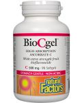 Vitamin C BioCgel, 500 mg, 90 капсули, Natural Factors - 1t
