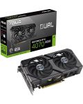 Видеокарта ASUS - Dual GeForce RTX 4070 SUPER EVO, 12GB, GDDR6X - 1t