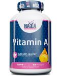 Vitamin A, 10000 IU, 100 капсули, Haya Labs - 1t