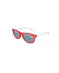 Слънчеви очила Visiomed - Miami Kids, 4-8 години, червени с бели точки - 1t