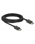 Видео кабел Delock - 80263, DisplayPort/DisplayPort, 3 m, черен - 1t