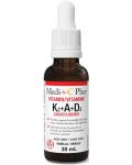 Vitamin K2 + A + D3, 30 ml, Natural Factors - 1t