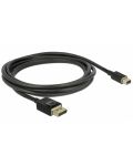 Видео кабел Delock - 84928, Mini DisplayPort/DisplayPort, 2 m, черен - 1t