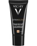 Vichy Dermablend Коригиращ фон дьо тен флуид, №20 Vanilla, SPF 35, 30 ml - 1t