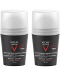 Vichy Homme Комплект - Рол-он дезодорант против изпотяване, 2 x 50 ml - 1t