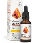 Витамин D3 + K2 + Oмега-3, 30 ml, Aura Herbals - 1t