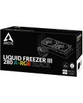 Воден охладител Arctic - Liquid Freezer III 280 A-RGB Black, 2x140 mm - 11t
