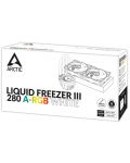 Воден охладител Arctic - Liquid Freezer III 280 A-RGB White, 2x140 mm - 11t