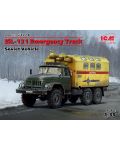 Военен сглобяем модел - Съветски авариен канмион ЗиЛ-131 (ZiL-131 Emergency Truck - Soviet Vehicle) - 1t