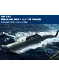 Военен сглобяем модел - Руска подводница ССН Акула (SSN Akula Class Attack Submarine) - 1t