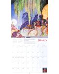 Wall Calendar 2018: Art Deco Fairytales - 3t