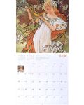 Wall Calendar 2018: Alphonse Mucha Limited Edition - 2t