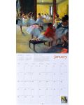 Wall Calendar 2018: Degas' Dancers - 3t