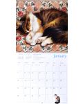 Wall Calendar 2018: Ivory Cats - 3t