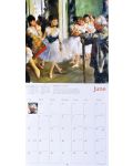 Wall Calendar 2018: Degas' Dancers - 2t