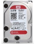 Твърд диск Western Digital - Red, 3TB, 5400 rpm, 3.5'' - 1t