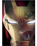 Метален постер Displate - Marvel: Civil War Divided We Fall - Iron Man - 1t