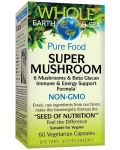 Whole Earth & Sea Super Mushroom, 60 капсули, Natural Factors - 1t