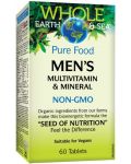 Whole Earth & Sea Men's Multivitamin & Mineral, 60 таблетки, Natural Factors - 1t