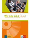 Wir Neu A2.2: digital DVD-ROM / Немски език - ниво A2.2: DVD носител - 1t