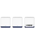 Wi-Fi система Mercusys - Halo H50G, 1.9 Gbps, 3 модула, бялa - 2t