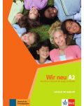 Wir Neu A2: Lehrbuch mit Audio CD / Немски език - ниво A2: Учебник + Audio CD - 1t