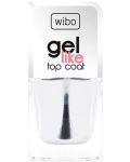 Wibo Заздравител и топ лак за нокти Gel Like, 8.5 ml - 1t