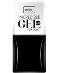 Wibo Топ лак за нокти Incredible Gel, 8.5 ml - 1t
