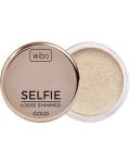 Wibo Прахообразен хайлайтър за лице Selfie Gold, 5 g - 1t