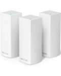 Wi-Fi система Linksys - Velop VLP0103, 1200Mbps, 3 модула, бяла - 1t
