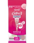 Wilkinson Sword Дамски самобръсначки Extra3 Essentials Beauty, 3 броя - 1t