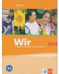 Wir 2: Учебна система по немски език - ниво А2 + CD - 1t