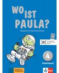 Wo ist Paula? 4 Arbeitsbuch mit CD-ROM (MP3- Audios) A1.2 - 1t