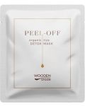 Wooden Spoon Маска за лице от био ориз, Peel-off, 3 дози - 1t