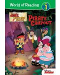 World of Reading: Jake and the Never Land Pirates Pirate Campout - 1t