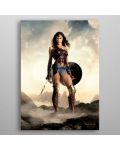 Метален постер Displate - DC Comics: Justice League Movie - Wonder Woman - 3t