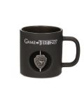 Чаша Game of Thrones - 3D Rotating Logo Targaryen (Black Crystal) - 1t