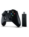 Microsoft Xbox One Wireless Controller + Wireless Adapter for Windows 10 - Black - 1t