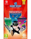 Compilation Hasbro Monopoly & Risk & Trivial Pursuit (Nintendo Switch) - 1t
