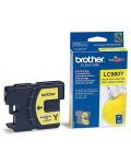 Мастилница Brother - LC-980Y, за DCP-145/MFC-250, Yellow - 1t
