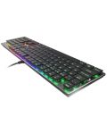 Механична клавиатура Genesis - Thor 420, Content Slim Blue, RGB, сива - 4t