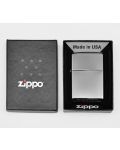 Запалка Zippo - Black Ice, хромирана - 2t