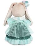 Плюшена играчка Budi Basa - Зайка Ми, с рокля в зелено, 25 cm - 3t