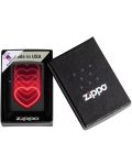 Запалка Zippo - Hearts Design, Glow in the Dark - 4t