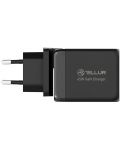 Зарядно устройство Tеllur - GaN, USB-A/C, EU/UK/US, 65W, черно - 3t