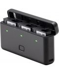 Зарядно устройство DJI - Osmo Action 3 Multifunctional Battery Case, черно - 2t