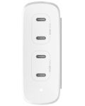 Зарядно устройство Belkin - Boost Charge Pro 4 USB-C GaN, 200W, бяло - 2t